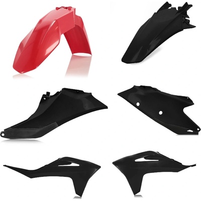 Acerbis plastový kit sa hodí pre GAS GAS EX 300/EXF 250/350/450/MC125/MCF 250/450 21- červená/čierna