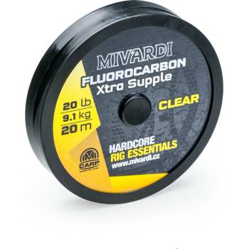 MIVARDI Fluorocarbon Xtra Supple Čirý 20m 20lb
