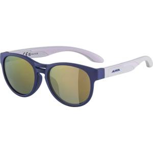 Alpina Детски слънчеви очила Alpina Kid's Jola Mirror S3 Sunglasses - Blue / Rose Matt / Gold Mirror - размер One Size (205-6890-0211)