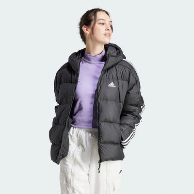 adidas Essentials 3-Stripes Mid Down HZ8483 černá