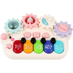 Raya Toys Бебешко пиано Raya Toys - Melody, бяло (503126069)