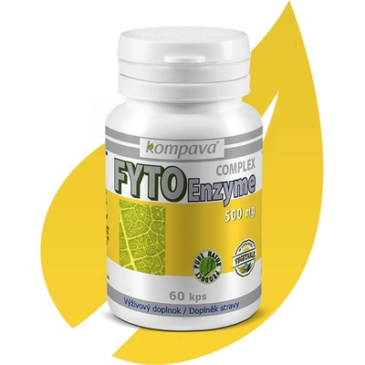 Kompava Fyto Enzyme Complex 60 kapslí