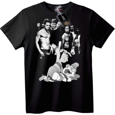 NOONEBRAND Тениска Картинни & Филмови Звезди - XS, Black