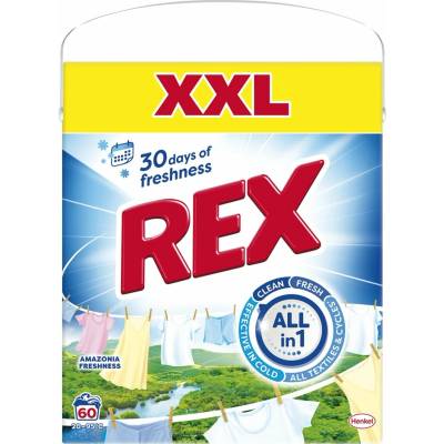 Rex prací prášek Amazonia Freshness Box 60 PD 3,3 kg