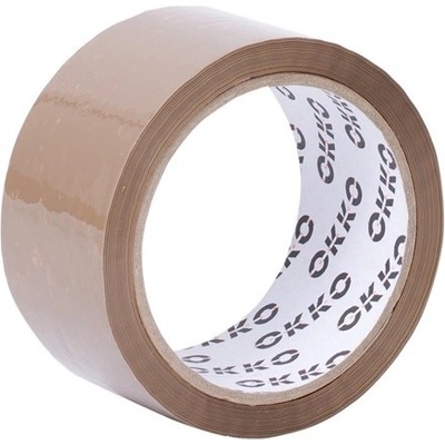 OKKO Lepicí páska 60 m x 48 mm, hnědá
