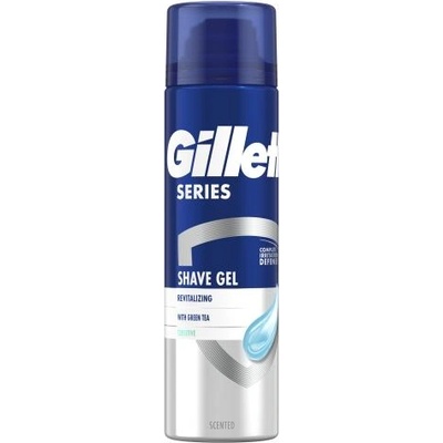 Gillette Series Revitalizing Shave Gel гел за бръснене за чувствителна кожа 200 ml за мъже
