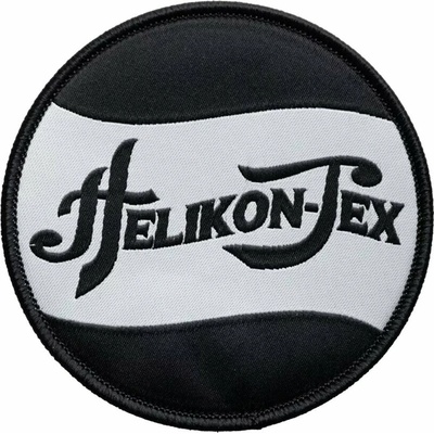 Helikon-Tex® Nášivka HELIKON-TEX velcro kulatá ČERNÁ