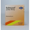 Voľne predajné lieky Solmucol pastilky 100 mg pas.ord.24 x 100 mg