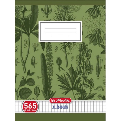 Herlitz Zošit A5 štvorčekový 565