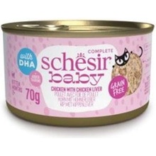 Schesir Cat Kitten Wholefood kura játra 70 g