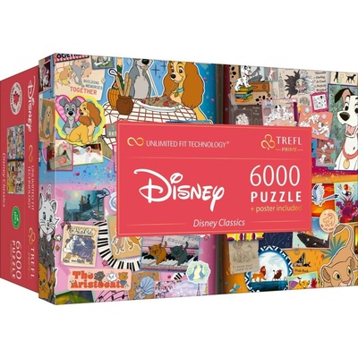 TREFL UFT Veľká kniha Disney 6000 dielov