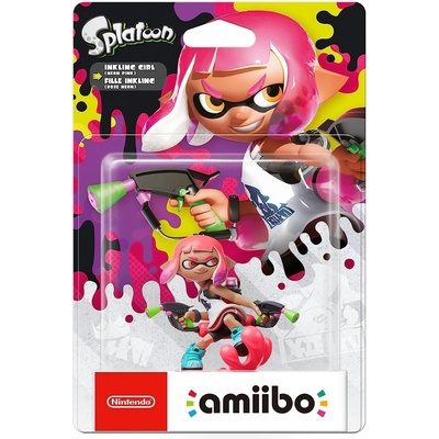 Nintendo Amiibo Splatoon Inkling Mädchen (Neon-Pink) - inkling