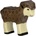 Holztiger Дървена фигурка Holztiger - Агне, черно (80078)