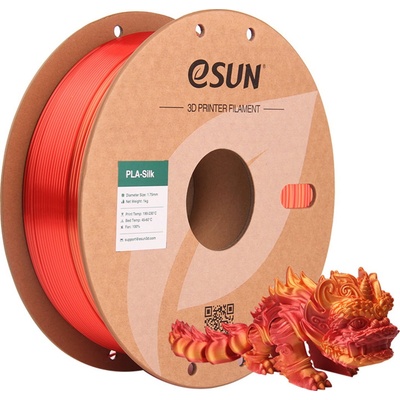 eSUN PLA-Silk Rainbow Scorching Sun - 1, 75 mm / 1000 g (PLA-SKRB175O-SS1P1)