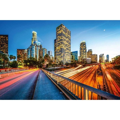 Dimex MS-5-2973 Vliesová fototapeta Los Angeles v noci rozměry 375 x 250 cm