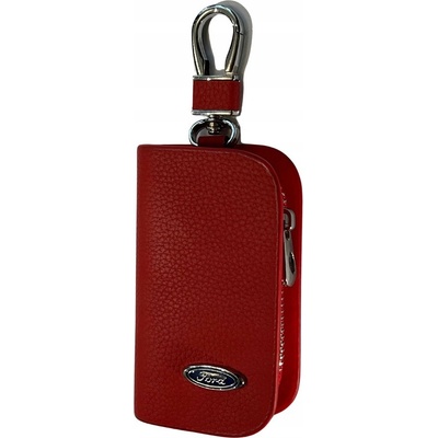Kľúčenka KOŽENÉ PUZDRO na kľúče FORD logo do auta ELEGANTNÁ