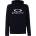 Oakley Мъжко яке за тренировка Oakley Bark Full Zip Hoodie 2.0 Training jacket - Black / White (003-3531-0213)