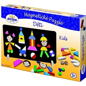 Detoa magnetické puzzle děti