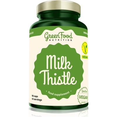 GreenFood Nutrition Pestrec mariánsky kapsuly z bylín 102 g