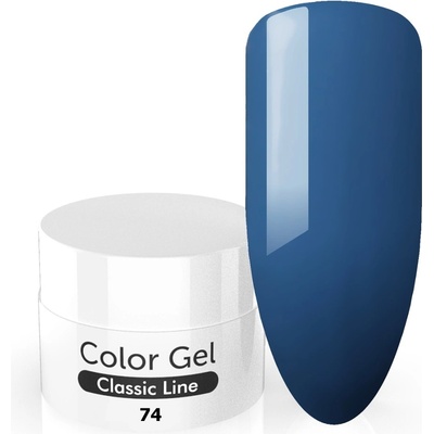 X Nails barevný UV gel Classic Line YALE BLUE 5 ml