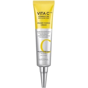 Missha Vita C Plus Eraser Toning Cream - Крем за Изравняване на Тена 30ml