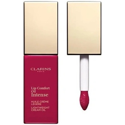 Clarins Lip Comfort Oil Intense Lightweight Cream Oil Olejový lesk na pery 07 Intense Red 7 ml