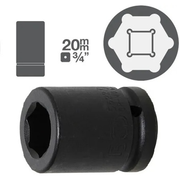 Image 1 of BGS technic Къси ударни вложки 3/4" от 17.40лв