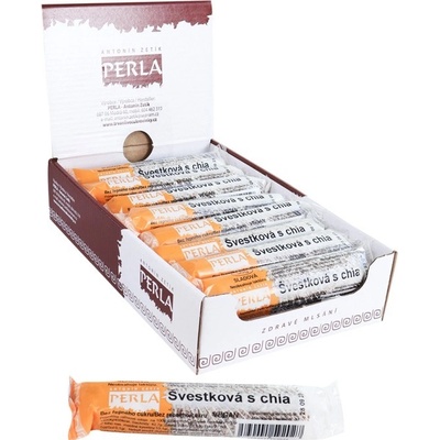 Antonín Zetík Perla Švestková s chia tyčinka 18 x 50 g