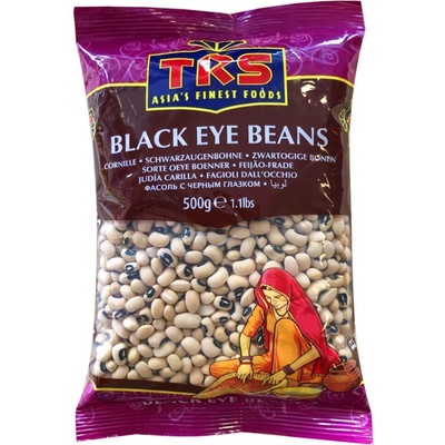 TRS Fazole černé oko Black Eye Beans 0,5 kg