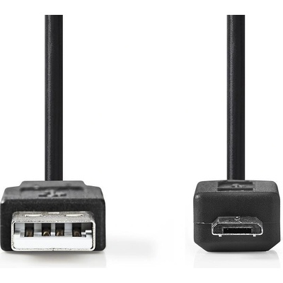 Nedis CCGP60500BK50 propojovací USB 2.0 zástrčka USB A - zástrčka USB micro B, 5m, černý