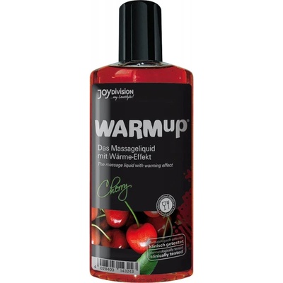 Ядливо масажно олио със затоплящ ефект, череша - WARMup 150ml (JOYD014324)