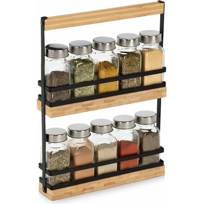 Zeller Present Sada kořenek 10 ks v kovovém stojanu 23 x 5 x 30 cm – Zboží Dáma