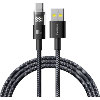 Baseus Кабел за данни BASEUS DISPLAY II USB - Type-C, 200 см, ЧЕРЕН P10382701111-00 (P10382701111-00)