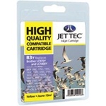 Jet Tec Brother ( lc51 lc1000 lc970 ) yellow, mfc440c/5460/dcp130/330/540