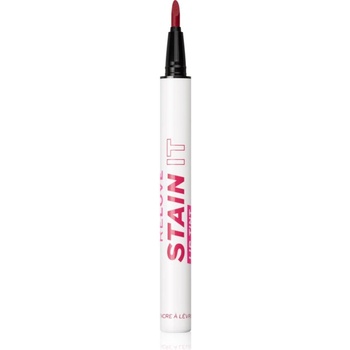 Revolution Beauty Stain It Lip Ink Pen маркер за устни за дълготраен ефект цвят Coral 0.5ml
