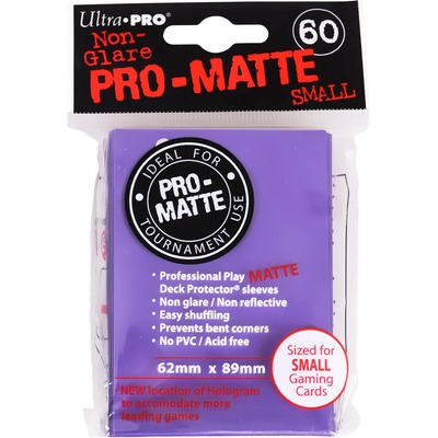 Ultra Pro Card Protector Pack - Small Size (Yu-Gi-Oh! ) Pro-matte - Лилави 60бр (86843)