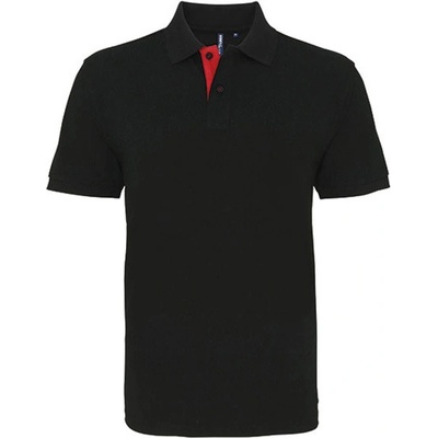 Asquith & Fox pánské polo triko AQ012 Black