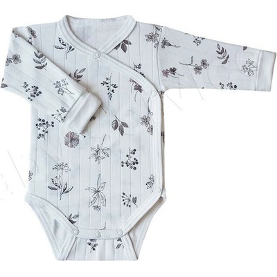 Baby Service Rastúce body zavinovacie trojlístky Babyservice