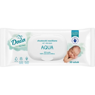 Dada Pure Care Aqua vlhčené ubrousky 52 ks