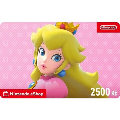 Nintendo dárková karta 2500 Kč