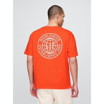 GAP Oversize тениска Gap GAP | Cherven | МЪЖЕ | XS