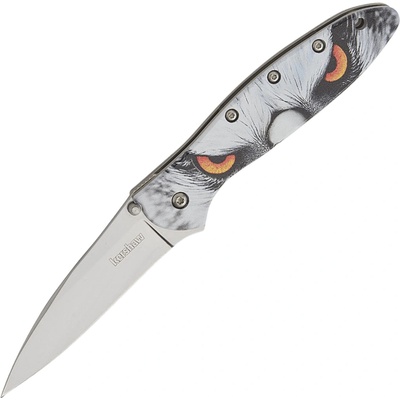Kershaw LEEK ALUM HAWK/SIL 14C28N, Aluminum, Linerlock K-1660HAWK