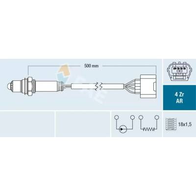 FAE Lambda sonda FAE 75633