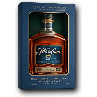 Flor de Caña 12y 37,5% 0,7 l (karton)
