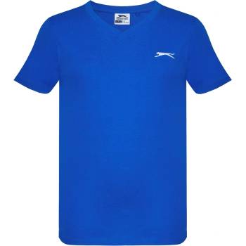 Slazenger Детска тениска Slazenger V Neck T Shirt Junior Boys - Royal Blue