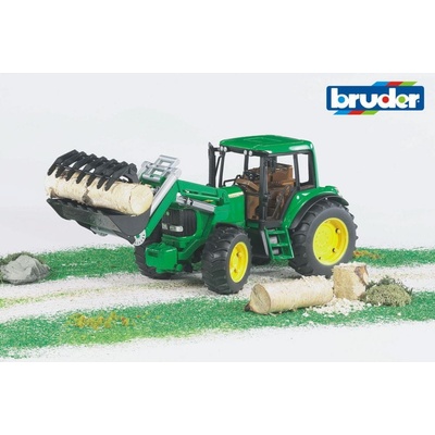 Bruder Farmer traktor John Deere s predným nakladačom