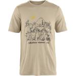 Fjällräven Hoja Lugnt Wool T-shirt M Размер: XL / Цвят: бежов