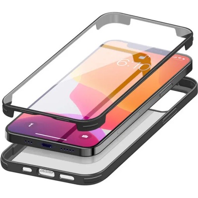 Krusell Калъф Krusell - 360 Protective, iPhone 12 Pro Max, черен (7394090621805)