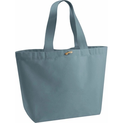 WESTFORD MILL W 855 EARTH AWARE Veľká taška z bio bavlny dusty modrá 30 litrov