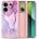 Tech-Protect Силиконов Калъф за Xiaomi Poco X6 5G, Tech-Protect Icon Marble Case, Лилав (5906302300051)